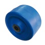 Seitenrolle, blau 135x75 mm Ø Bohrung 22 mm