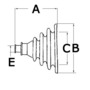 Openable fairlead bellows