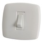 Contemporary switch N. 1 white