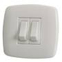 Contemporary switch N. 2 white