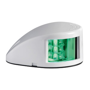 Luz de navegación Green Mouse Deck con cuerpo de ABS blanco