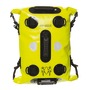 AMPHIBIOUS Two Open Tube backpack yellow fluo 70l