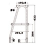 Twin stanchion for internal bases