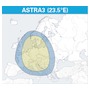 Antena satelitarna TV z automatycznym Skew NEO GLOMEX Mars 4 Skew