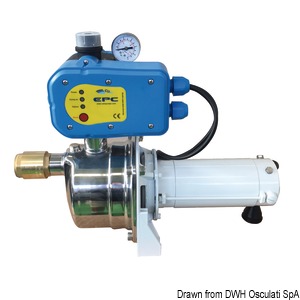 Fresh water pump with EPC system 24 V