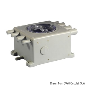 Posuda za skupljanje otpadnih voda sa ugrađenim elektronskim senzorom