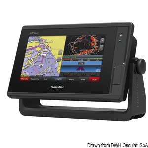 charp. Garmin GPSMap 722xs Plus + Radar GMR18 HD+