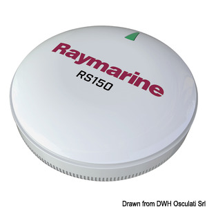 RAYMARINE RS150 10Hz GPS antenna with STNG connection