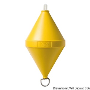 Buoy with signalling lights support 15 l