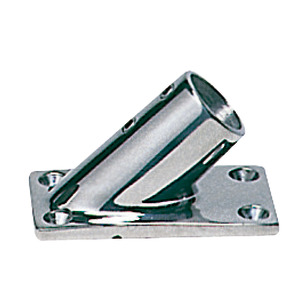 Rectangular fitting 45° 22 mm