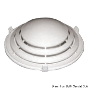 Adhesive air vent f.heat-shrinking covers