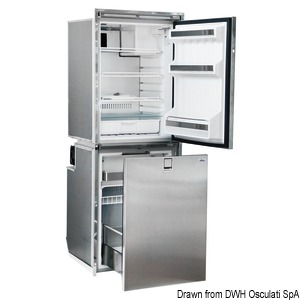 ISOTHERM fridge CR260 inox 12/24 V