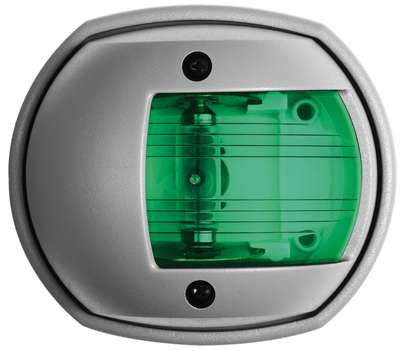 Osculati Compact12 White ABS Body 112.5 Degrees Right Green Navigation Light 12V