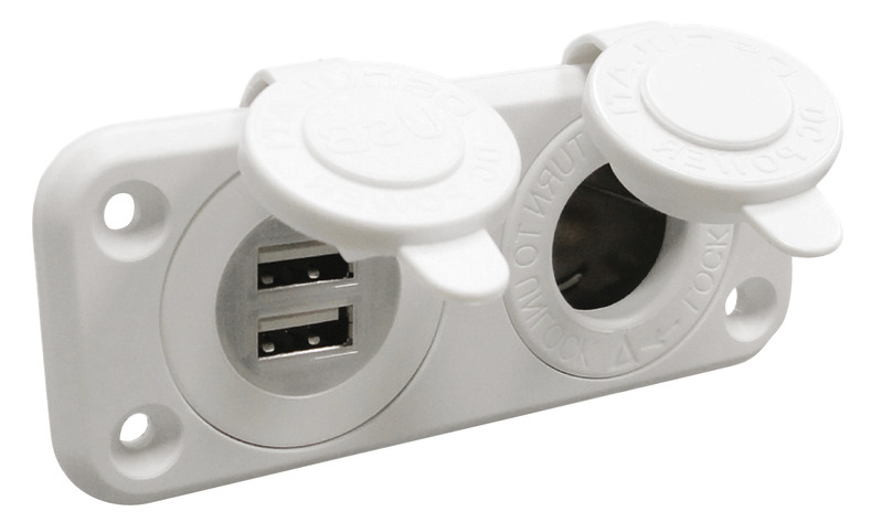 Voltmètre/Ampèrmètre Osculati numérique - double prise USB - prise  allume-cigare -  - Dingue d'eau, comme vous !
