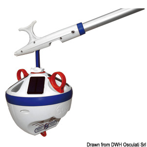 Click: plutača samopotapajuća radiokomandirana za vađenje sidrenog konopa (trappa privezna plutača)