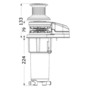 Σετ βαρούλκου LEWMAR VX1L χαμηλό/ψηλό (500 W και 800 W)