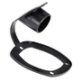 Cap for flush-mount rod holder soft PVC black