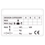CE boat identification plate for outboard engines