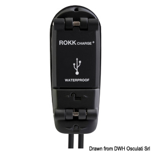 Dual USB-A socket watertight IPx6
