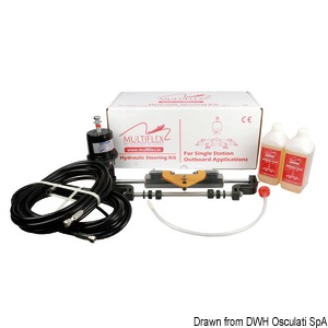 Hidraulični kormilarski uređaj MULTIFLEX za vanbrodske motore do 175 i 300 Ks