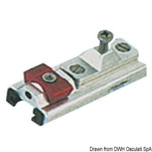 Bulkhead mount bracket for rail 25x4 mm