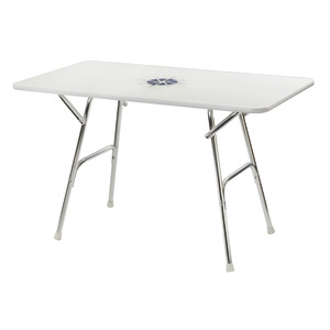 Table pliante haute qualité rectangulaire 88x44 cm Osculati - Table