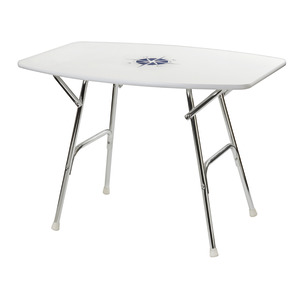 Table pliante haute qualité ovale 95x66 cm