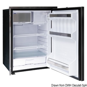 ISOTHERM CR130 fridge inox CT