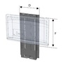 UP-DOWN TV-LIFT 700 mm 24 V