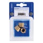 Brass nut for 8-mm copper tube, M14 x 1.5F pitch