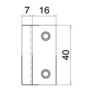 Chiusura Flush Lock quadra Bulk