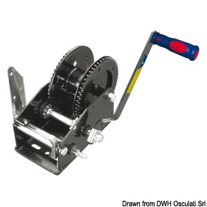 Treuil Dual Drive p. halage embarcations 1454 kg