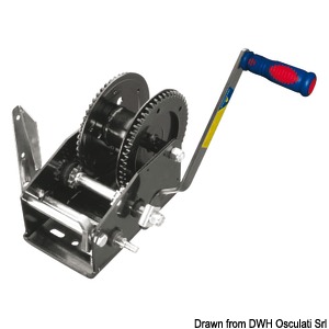 Dual Drive boat haulage winch 1454 kg