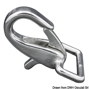 SS snap shackle for 30mm tape
