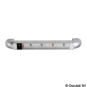 Lumière 16 LED sur rail Turnstripe rotatifs
