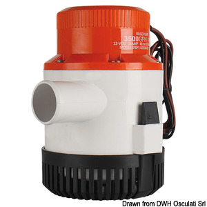Maxi submersible bilge pump G3500 24 V