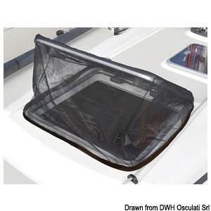 Flyscreen mesh for outdoor hatches 720 x 720 mm