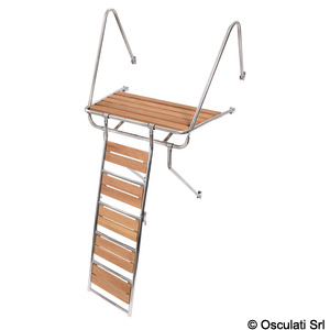 Plataforma-pasarela-escalera de baño