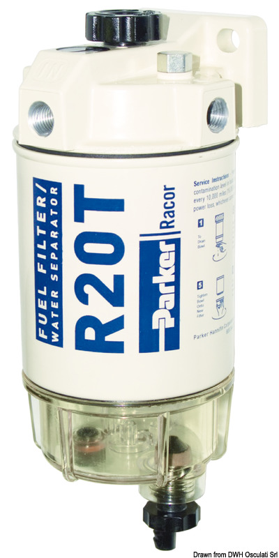 RACOR Kraftstoff-Wasserabscheider 114 l/h