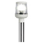Poste plegable de acero inoxidable LED de plástico blanco de 60 cm