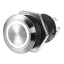 Interruttore FLAT inox ON-OFF 12 V rosso