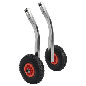 Transom tilting wheels for dinghies 160 kg