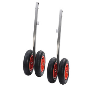 Ruedas de arrastre para botes inflables 240 kg, tipo plegable