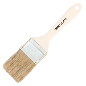 Paint brush w/plastic handle 30x15 mm