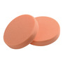 Tamponi in schiuma per lucidatrice arancio medio-rigido (confezione da 2 pz)