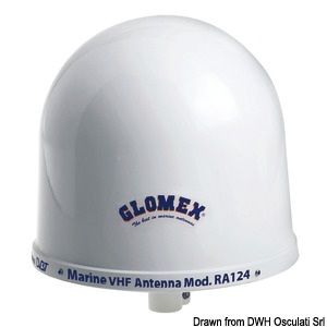 GLOMEX VHF RA124 antenna