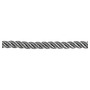 3-strand line grey 10 mm