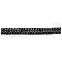 Double braid black 5 mm