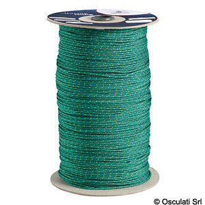 Polypropylene braid, bright colours, green 2 mm
