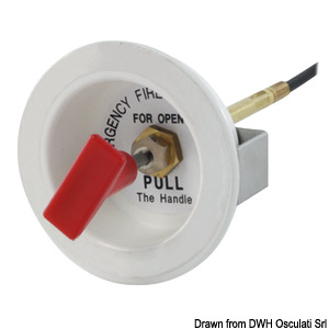 Flush-mount compartment